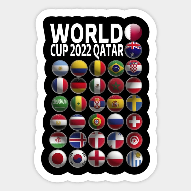 WORLD CUP 2022 QATAR Sticker by huskaria
